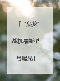 “枭龙”战机最新型号曝光
