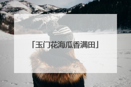 玉门花海瓜香满田