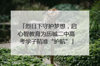 烈日下守护梦想，启心智教育为历城二中高考学子精准“护航”