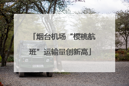 烟台机场“樱桃航班”运输量创新高