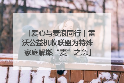 爱心与麦浪同行｜雷沃公益机收联盟为特殊家庭解燃“麦”之急