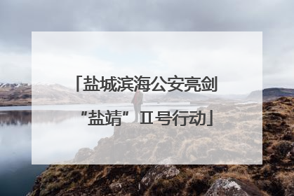 盐城滨海公安亮剑“盐靖”Ⅱ号行动