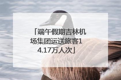 端午假期吉林机场集团运送旅客14.17万人次