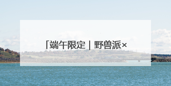 端午限定｜野兽派×西秦刺绣手工香囊