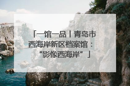 一馆一品丨青岛市西海岸新区档案馆：“影像西海岸”
