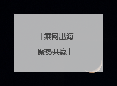 乘网出海 聚势共赢