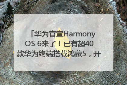 华为官宣HarmonyOS 6来了！已有超40款华为终端搭载鸿蒙5，开发者突破800万