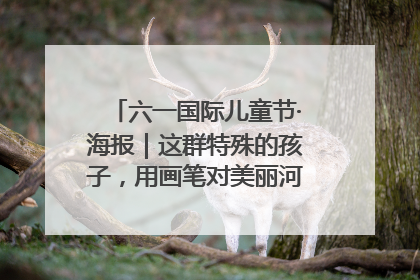 六一国际儿童节·海报｜这群特殊的孩子，用画笔对美丽河北深情告白