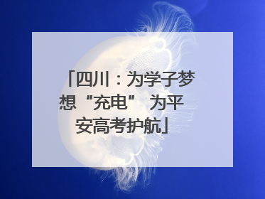四川：为学子梦想“充电” 为平安高考护航