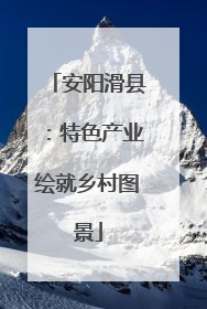 安阳滑县：特色产业绘就乡村图景