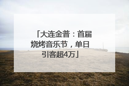 大连金普：首届烧烤音乐节，单日引客超4万