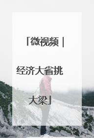 微视频｜经济大省挑大梁