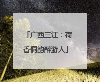 广西三江：荷香侗韵醉游人