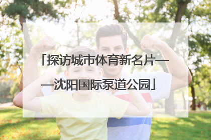 探访城市体育新名片——沈阳国际泵道公园