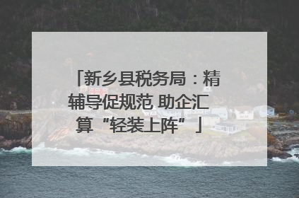 新乡县税务局：精辅导促规范 助企汇算“轻装上阵”