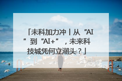 未科加力冲丨从“AI”到“AI+”，未来科技城凭何立潮头？
