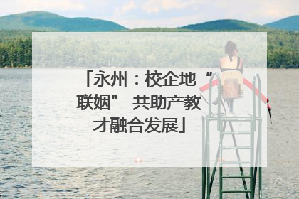永州：校企地“联姻” 共助产教才融合发展