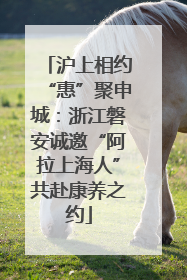 沪上相约“惠”聚申城：浙江磐安诚邀“阿拉上海人”共赴康养之约