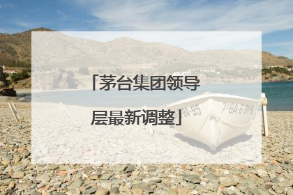 茅台集团领导层最新调整