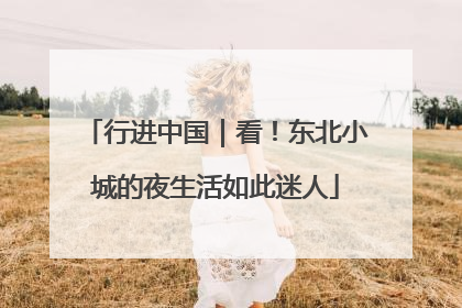 行进中国｜看！东北小城的夜生活如此迷人