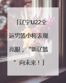 辽宁U22全运男篮小将表现亮眼，“新辽篮”向未来！