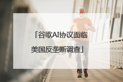 谷歌AI协议面临美国反垄断调查