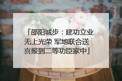 邵阳城步：建功立业无上光荣 军地联合送喜报到二等功臣家中
