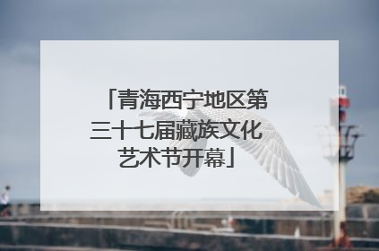 青海西宁地区第三十七届藏族文化艺术节开幕