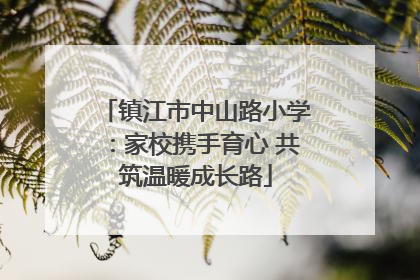 镇江市中山路小学：家校携手育心 共筑温暖成长路