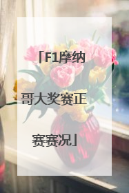 F1摩纳哥大奖赛正赛赛况